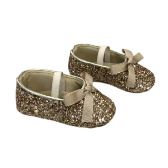 Pantofi Babywalker PB/1562 gold