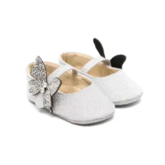 Pantofi Babywalker PB/1644 silver