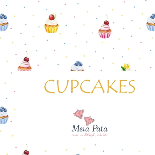 Elastic de par Meia Pata Cupcakes MPLLBSS25 - imagine 3