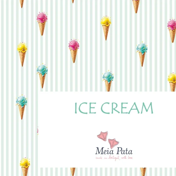 Elastic de par Meia Pata Ice Cream MPLLBSS25 - imagine 2