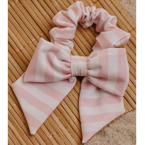 Elastic de par Meia Pata Pink Stripes MPLLBSS25