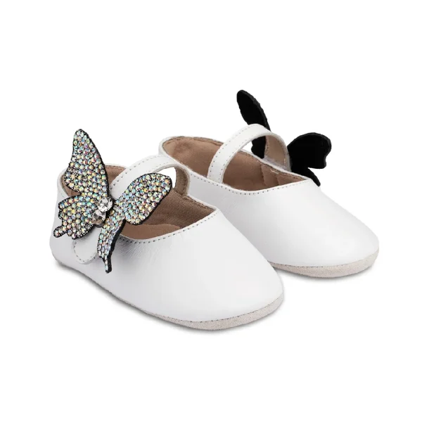 Pantofi Babywalker PB/1620 white