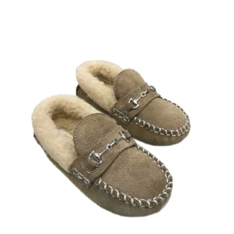 Pantofi Babywalker PB/5303 camel