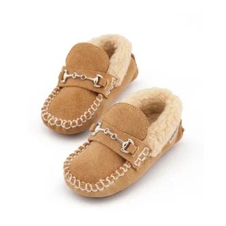 Pantofi Babywalker PB/5303 camel