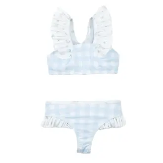 Costum de baie Meia Pata Bikini Chess Blue MP011SS26