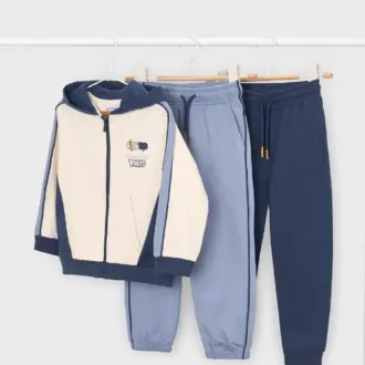 Costum 3 piese: hanorac, 2 pantaloni Mayoral 04803-89