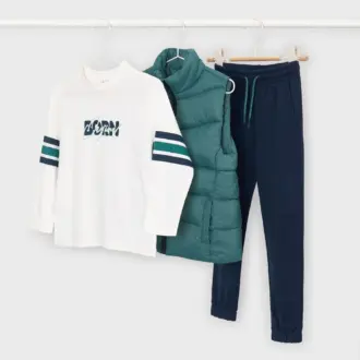 Costum piese: vesta, pantaloni, tricou Mayoral 04609-77